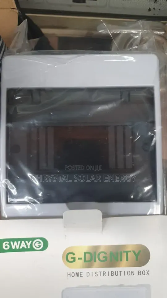 6 Way Original Quality Breaker Box With Thick Solid Case