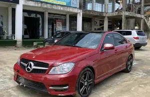 Mercedes-Benz C300 Sport 4Matic Sedan AWD (3.0L 6cyl 7A) 2010 Red