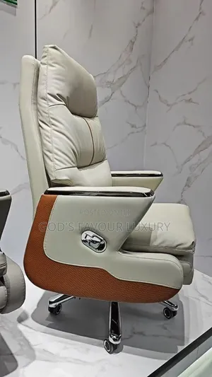 Executive Office Leather Recline Chair.