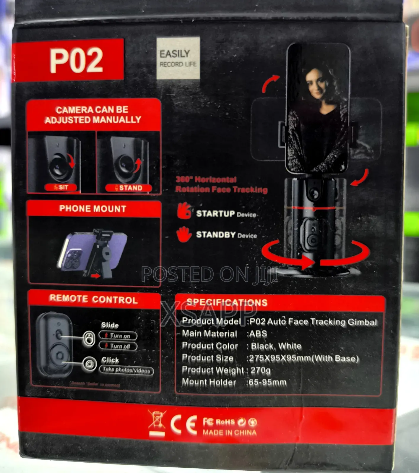 Ai Auto Face Tracking Selfies Tripod