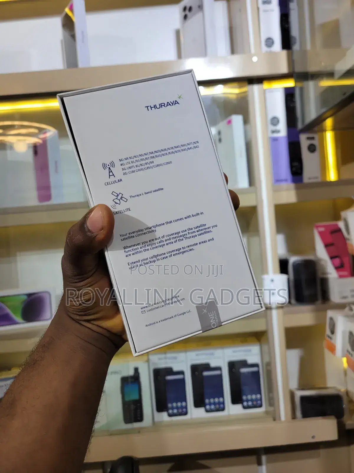 New Thuraya SG-2520 Black