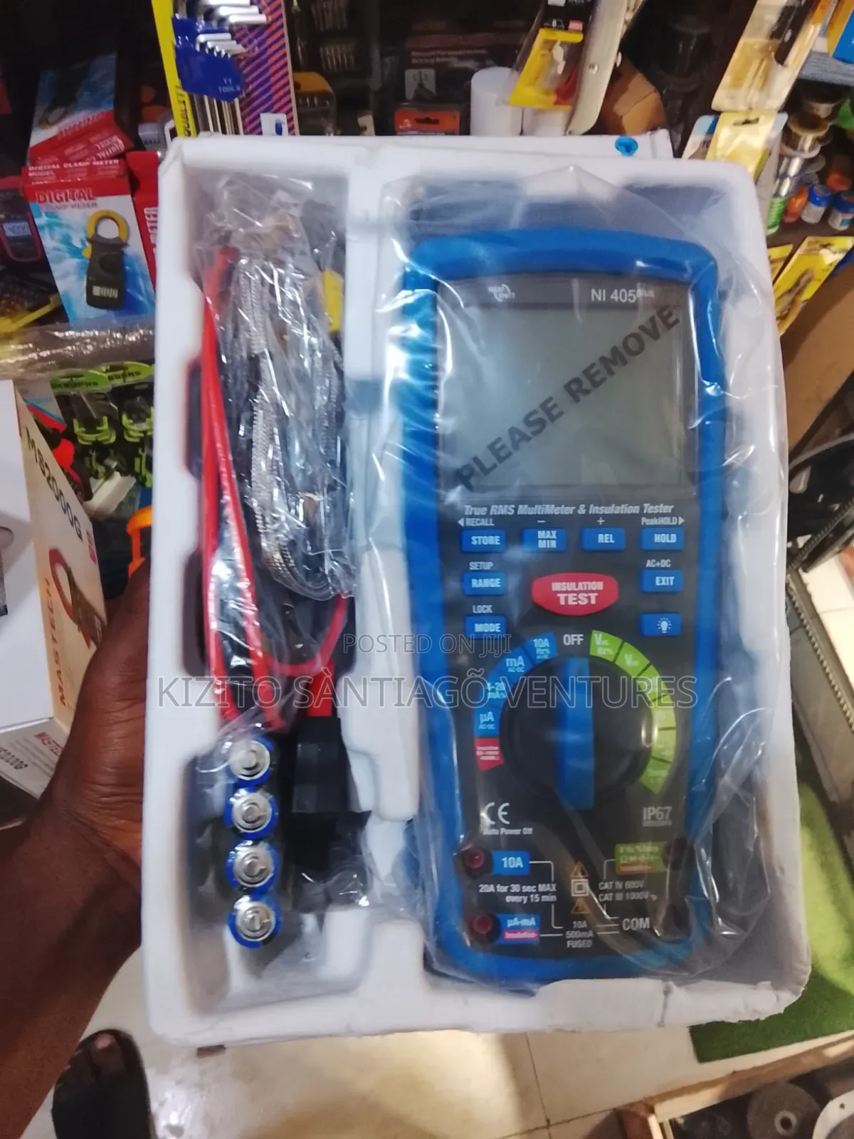 Nieaf Smitt 450plus Multimeter and Insulation Resistance Functions