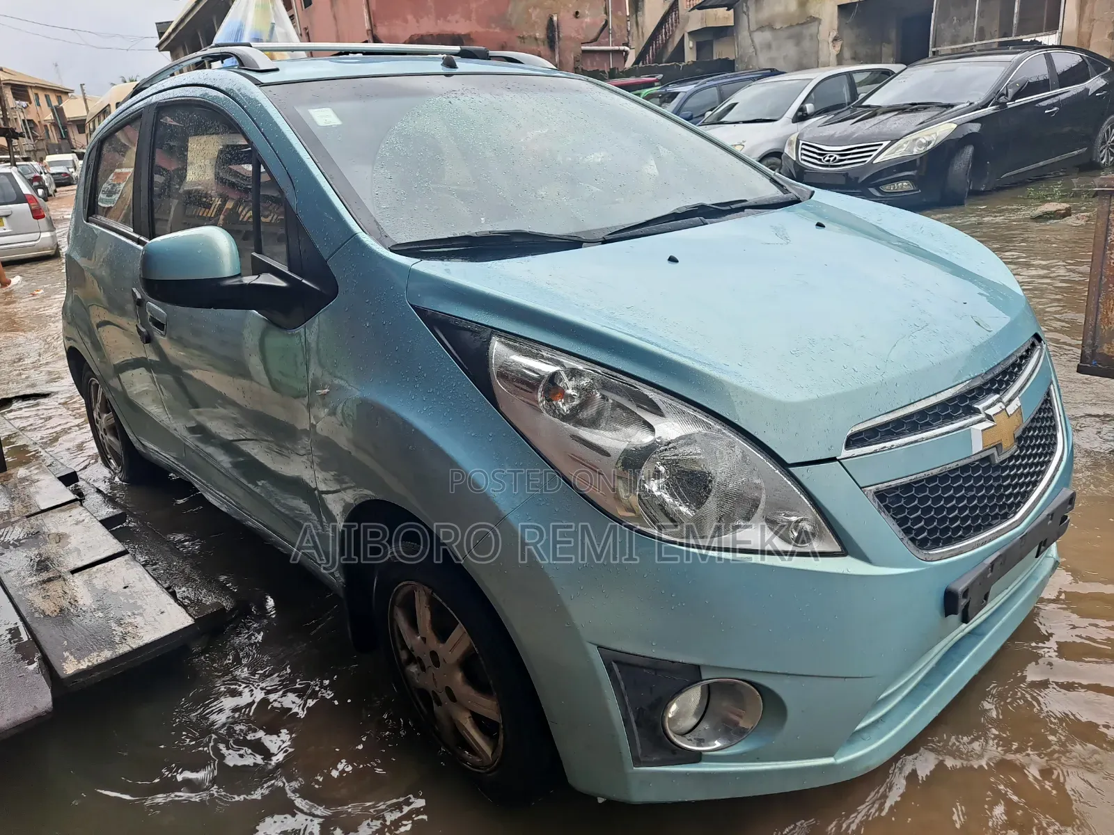 Chevrolet Spark 2011 Maroon