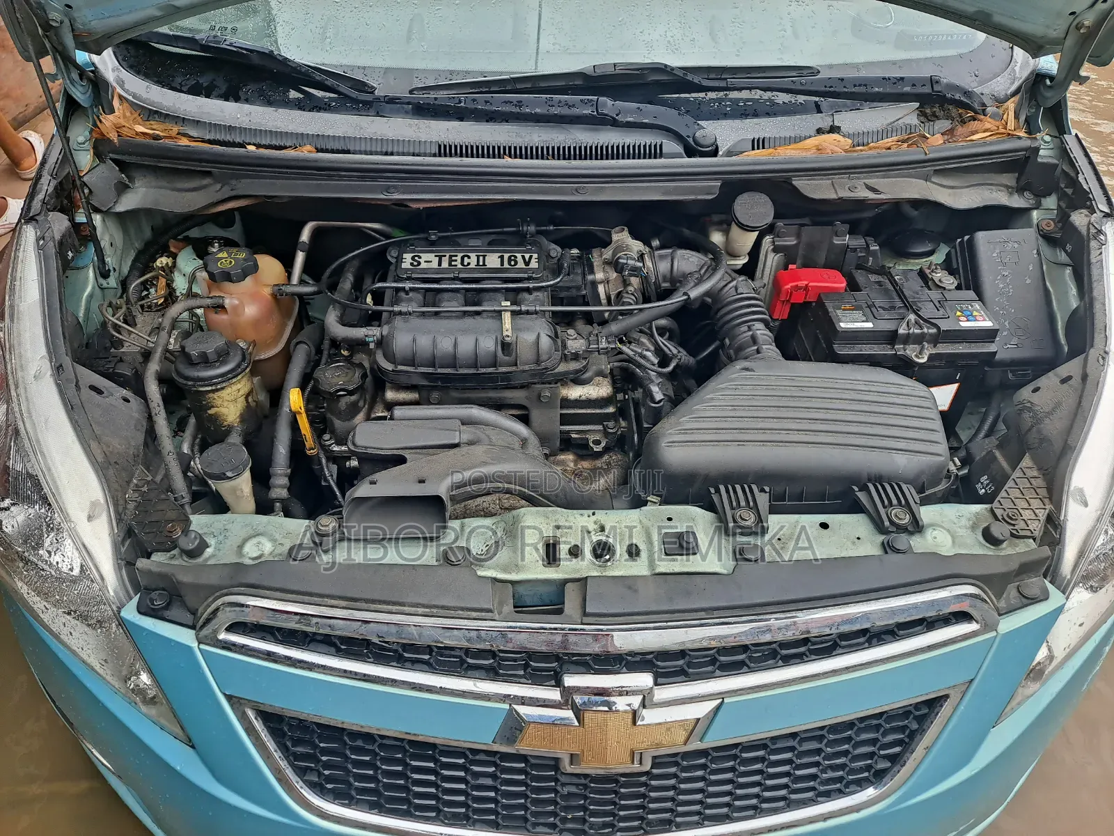 Chevrolet Spark 2011 Maroon