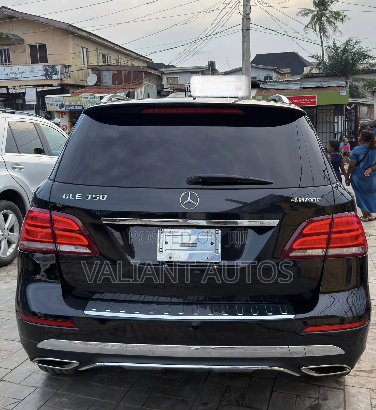 Mercedes-Benz GLE-Class 2016 Black