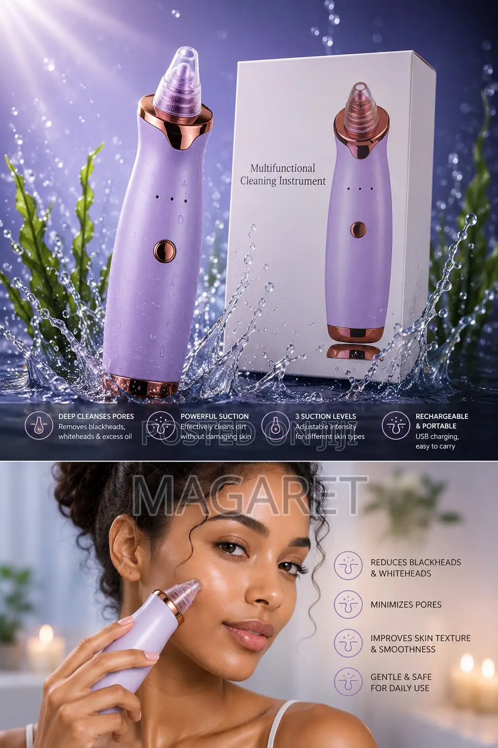 Electric Blackhead Vacuum Pore Remover