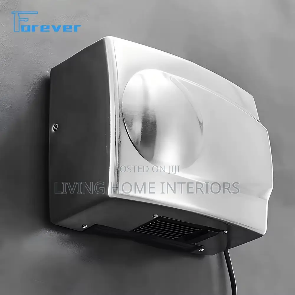 Silver Stainless Hand Dryer