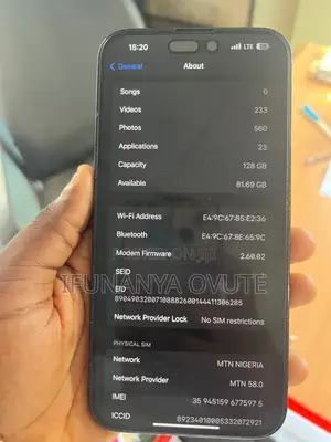 Apple iPhone 14 Pro Max 128 GB Gray