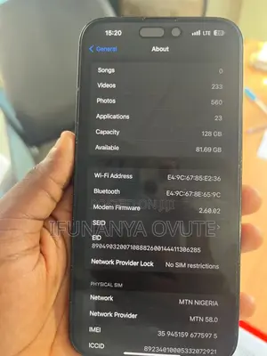 Apple iPhone 14 Pro Max 128 GB Gray