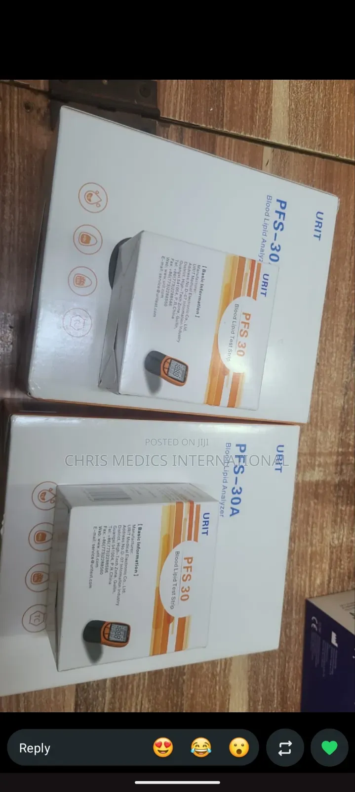 Urit Blood Lipid Analyzer Strip