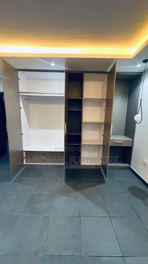 High Gloss HDF 8ft by 8ft Wardrobe