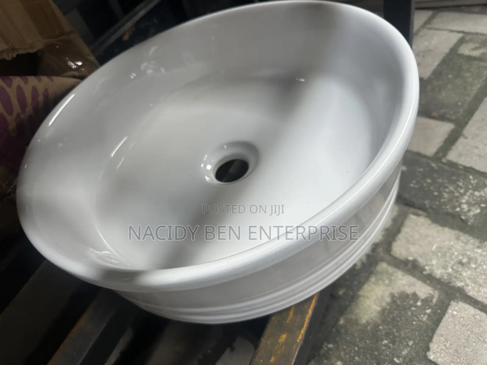 Ceramics Round Basin
