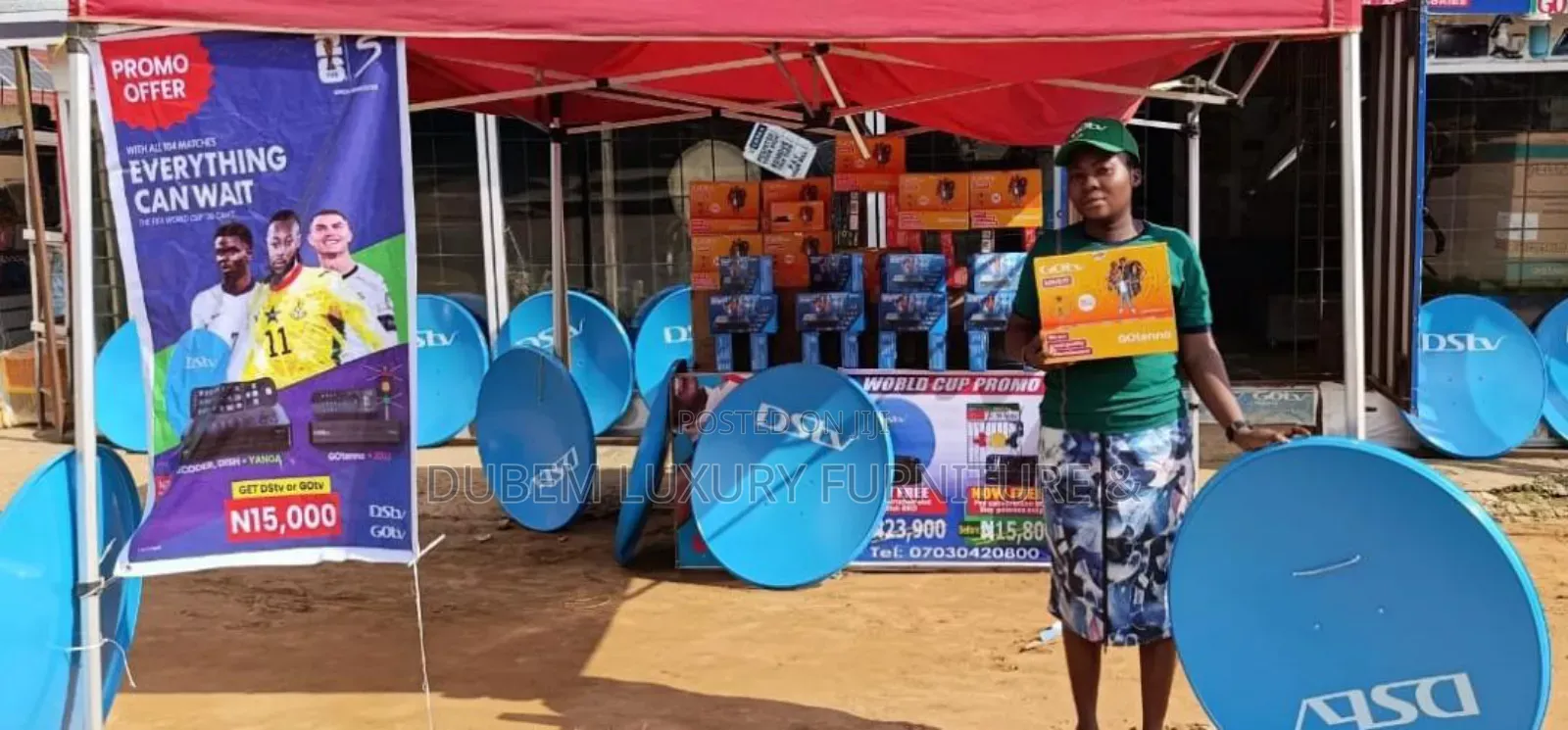 DSTV Decoder With Dish