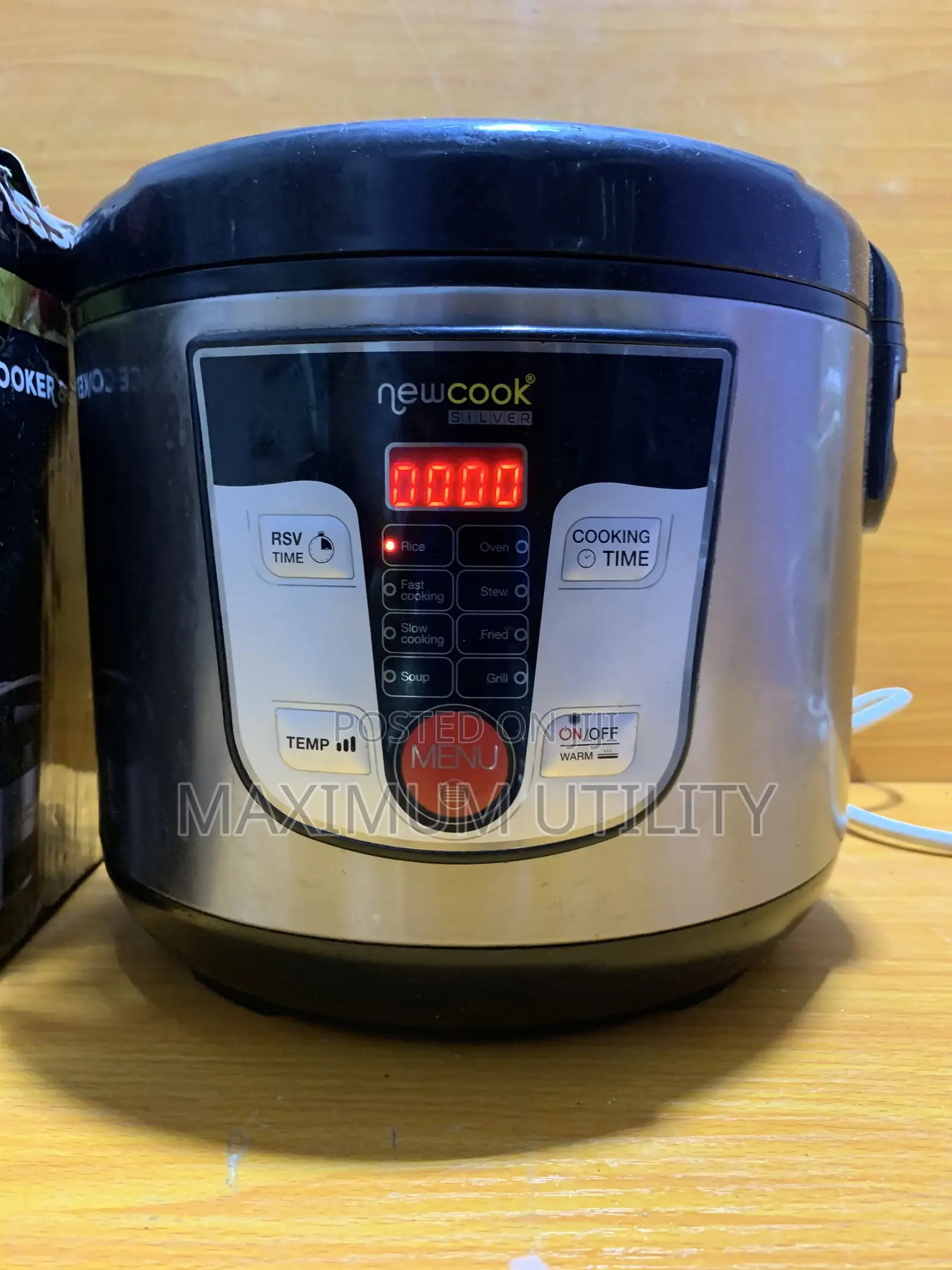 Newcook Silver Multifunctional Kitchen Cooker