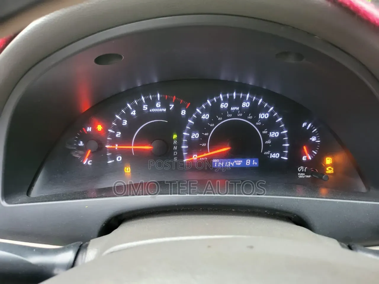 Toyota Camry 2008 Gold