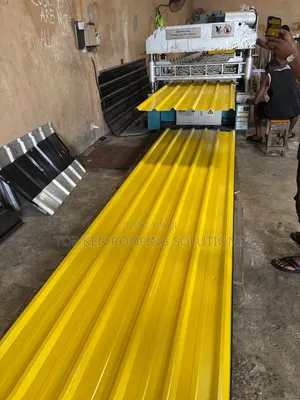 0.50 Yellow Aluminium Roofing Sheets