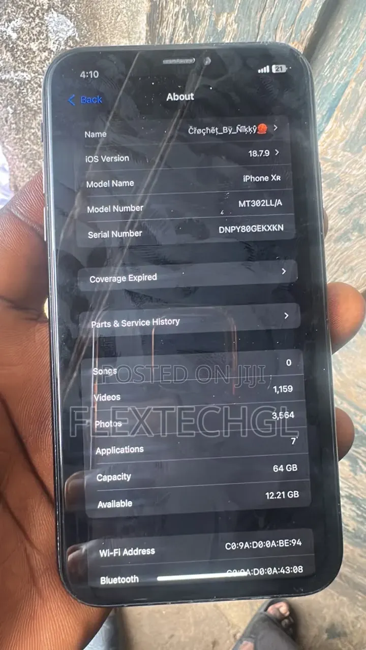 Apple iPhone XR 64 GB Black