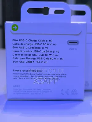 Apple Usb-C 60w Charger Cable (1m)
