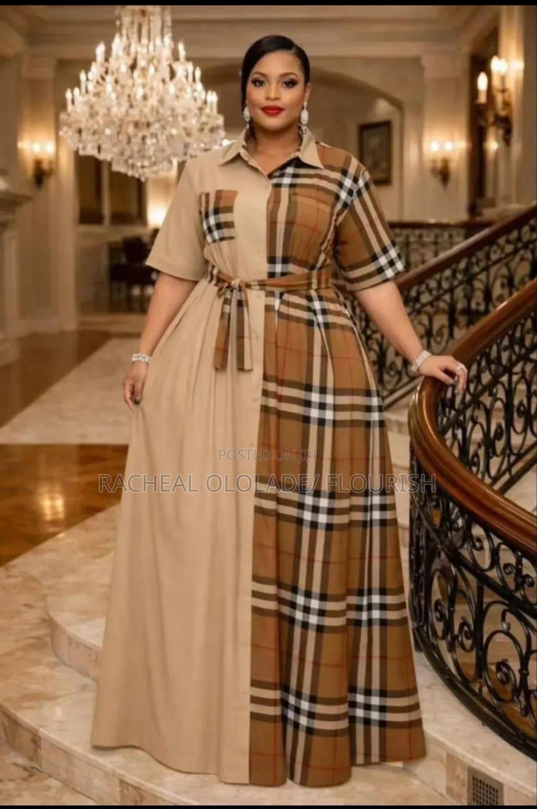 Classy Female Brown Gowns
