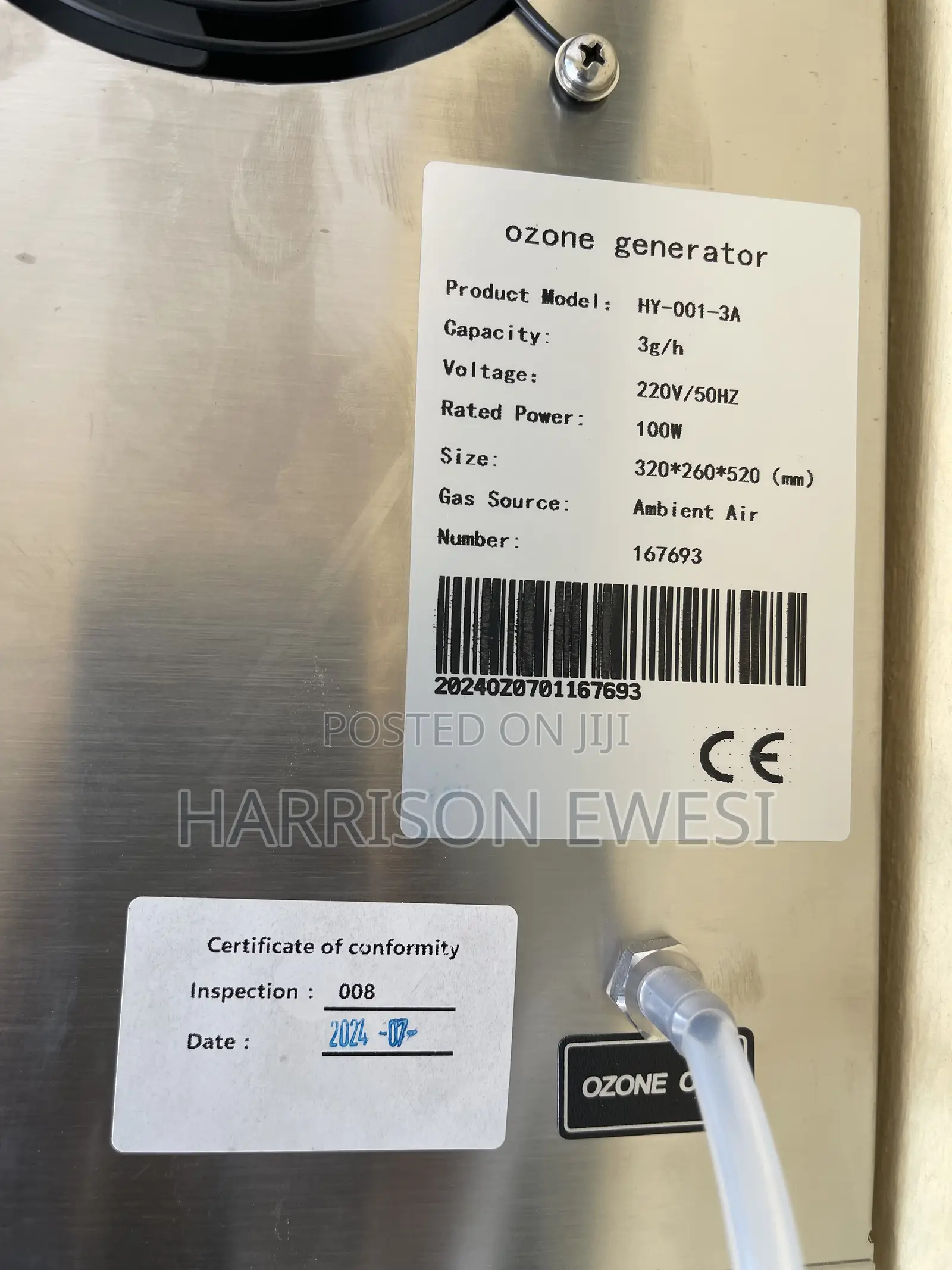 3gram Ozone Generator