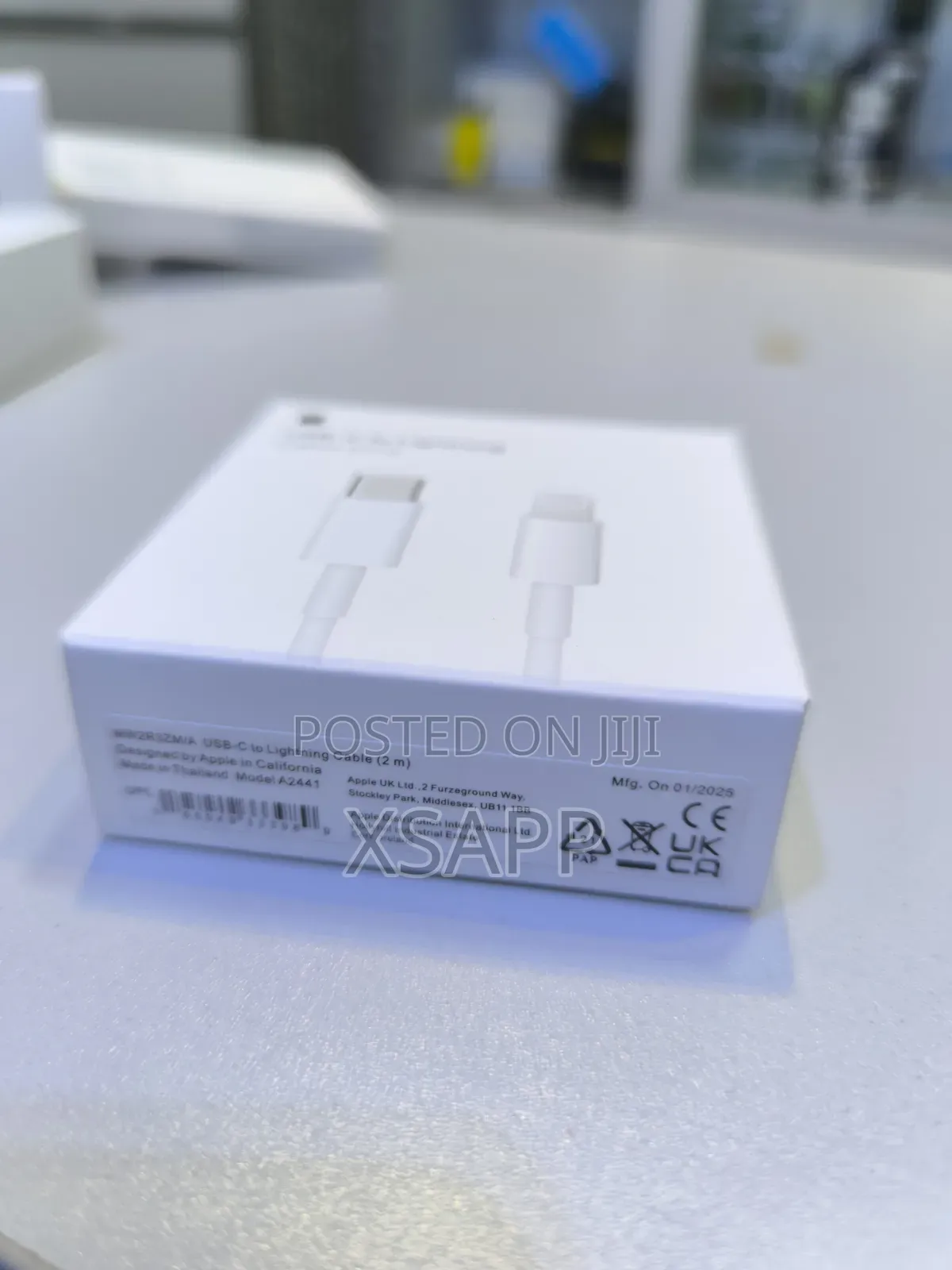 Apple Usb -C to Lightning Charge Cable (2m)