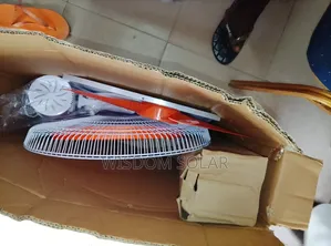 Rechargeable Solar Fan Come With Panel and Bob and Remote