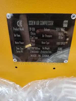 10bar Screw Air Compressor 30hp