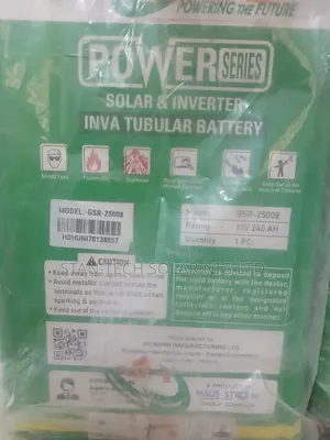 240ah GSR Tubular Battery