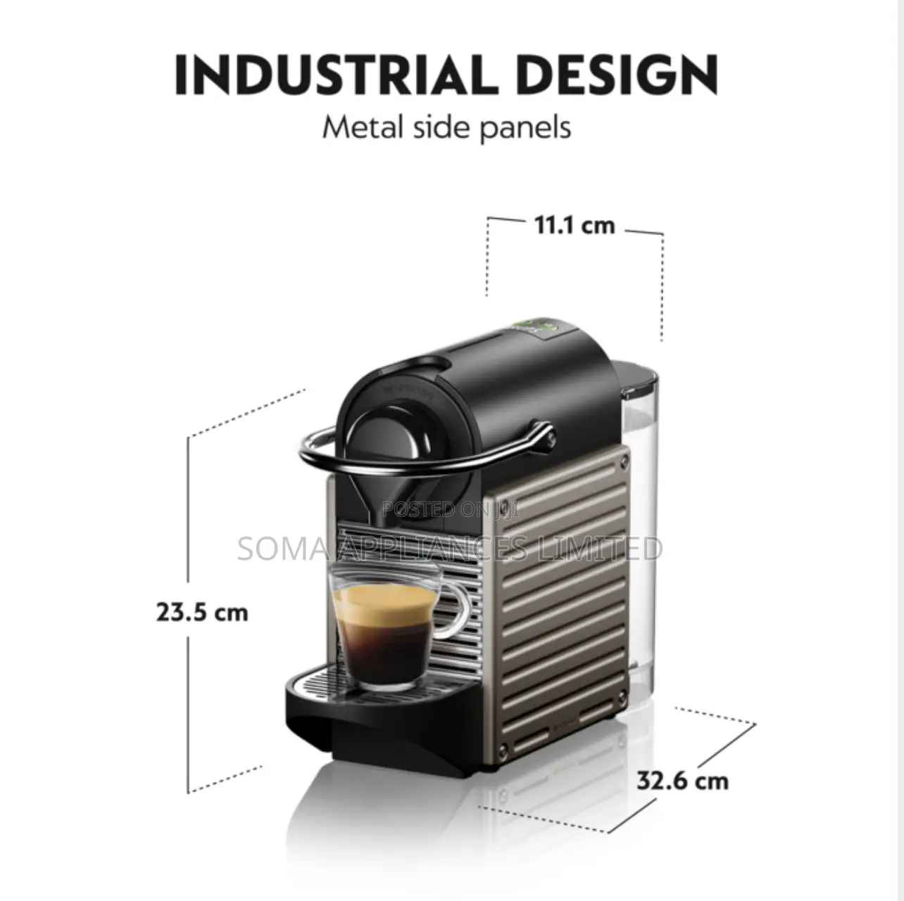 Nespresso Pixie - Xn304t40 Espresso Coffee Machine
