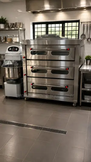 3 Deck 9 Trays Gas Oven