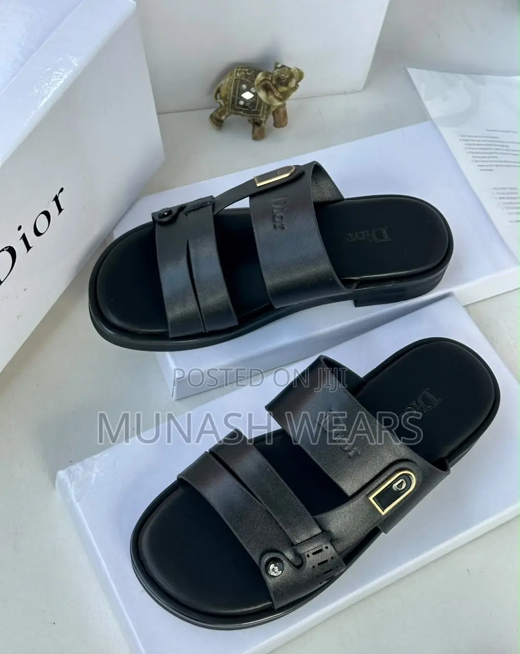 Dior Other Leather Slipers for Men 40-47