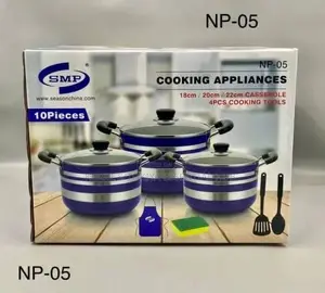 10pcs SMP Non Stick Pot Np 05