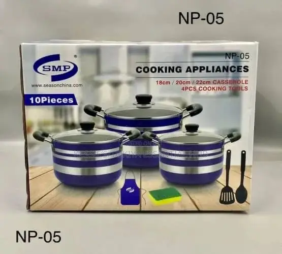 10pcs SMP Non Stick Pot Np 05