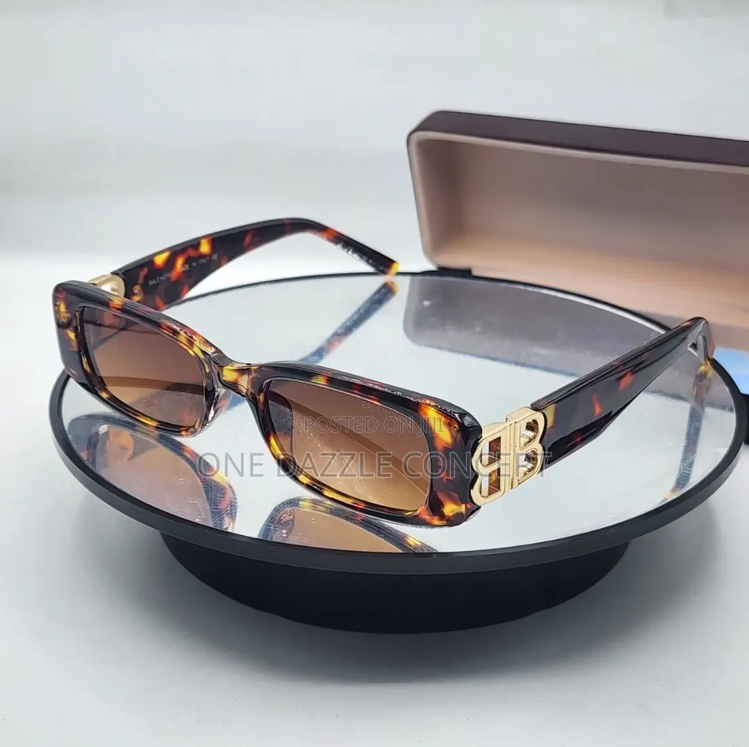 Balenciaga Dynasty Rectangular Sunglasses