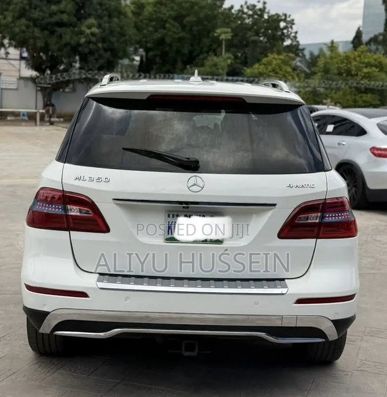 Mercedes-Benz M Class 2012 White