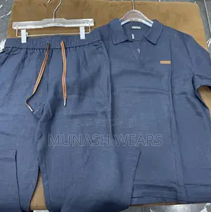 Zegna Linen Blue Design