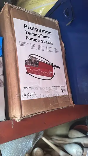 Pressure Testing Bucket