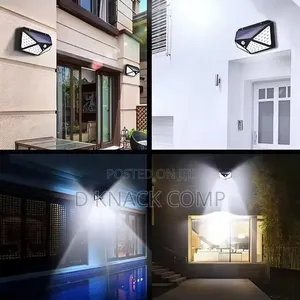 100 Leds Solar Outdoor Lights With Motion Sensor