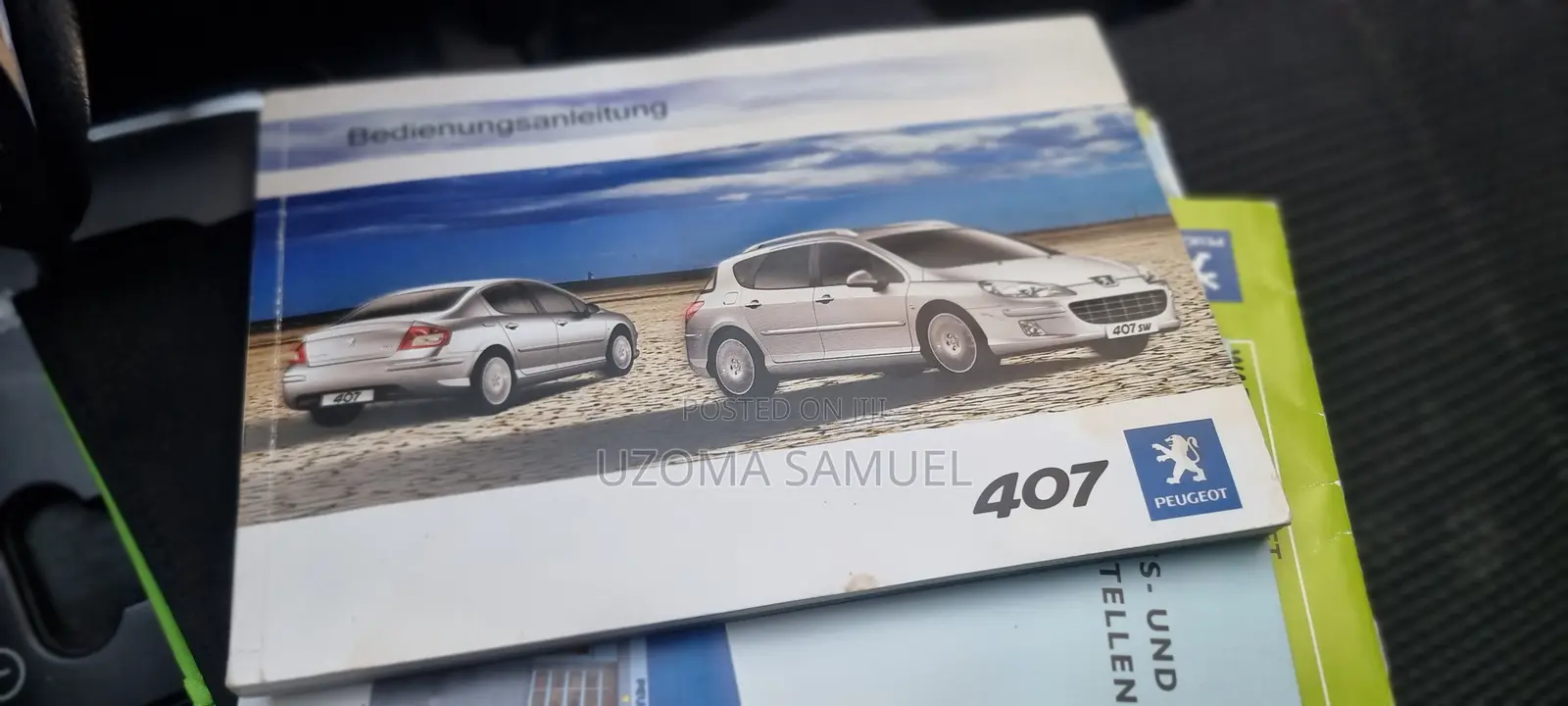 Peugeot 407 2011 Gray