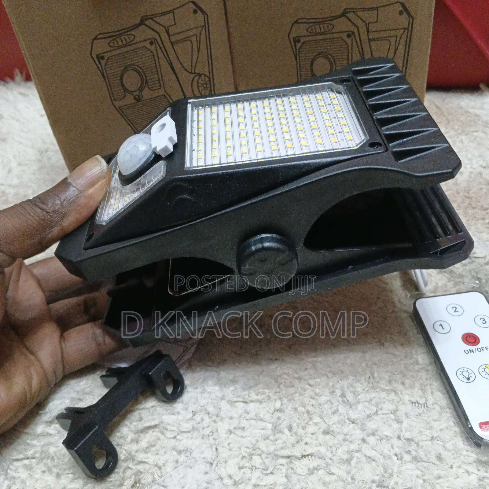 Leds Solar Motion Sensor Light With Clip, 3 Modes