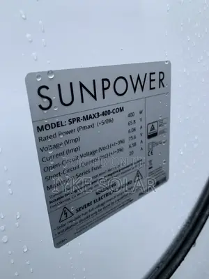 400watts Sunpower Original Solar Panel (New One)