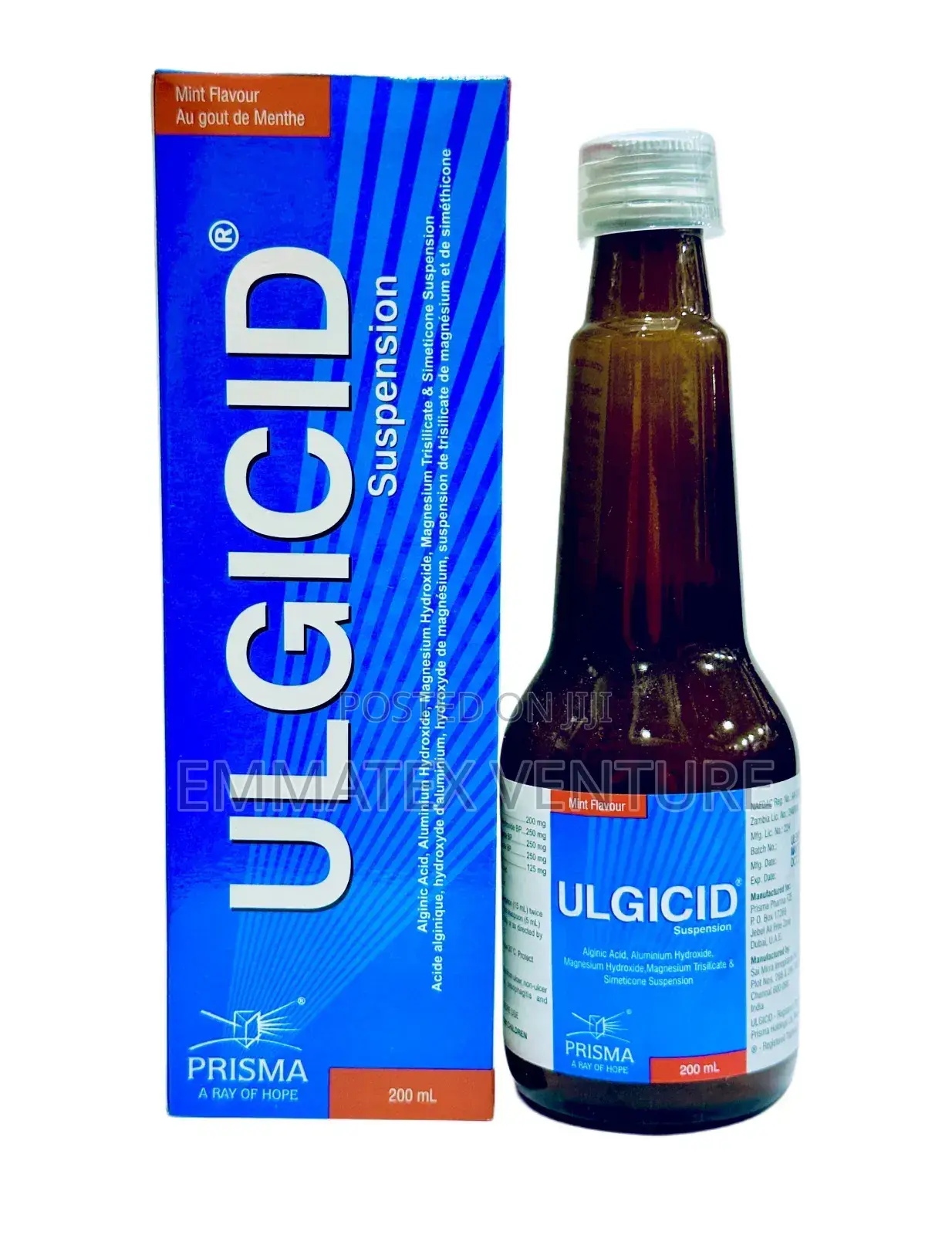 Ulgicid Suspension Mint Flavour 200ml