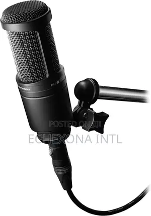 At2020 Cardioid Condenser Studio Microphone for Project/Home Studio