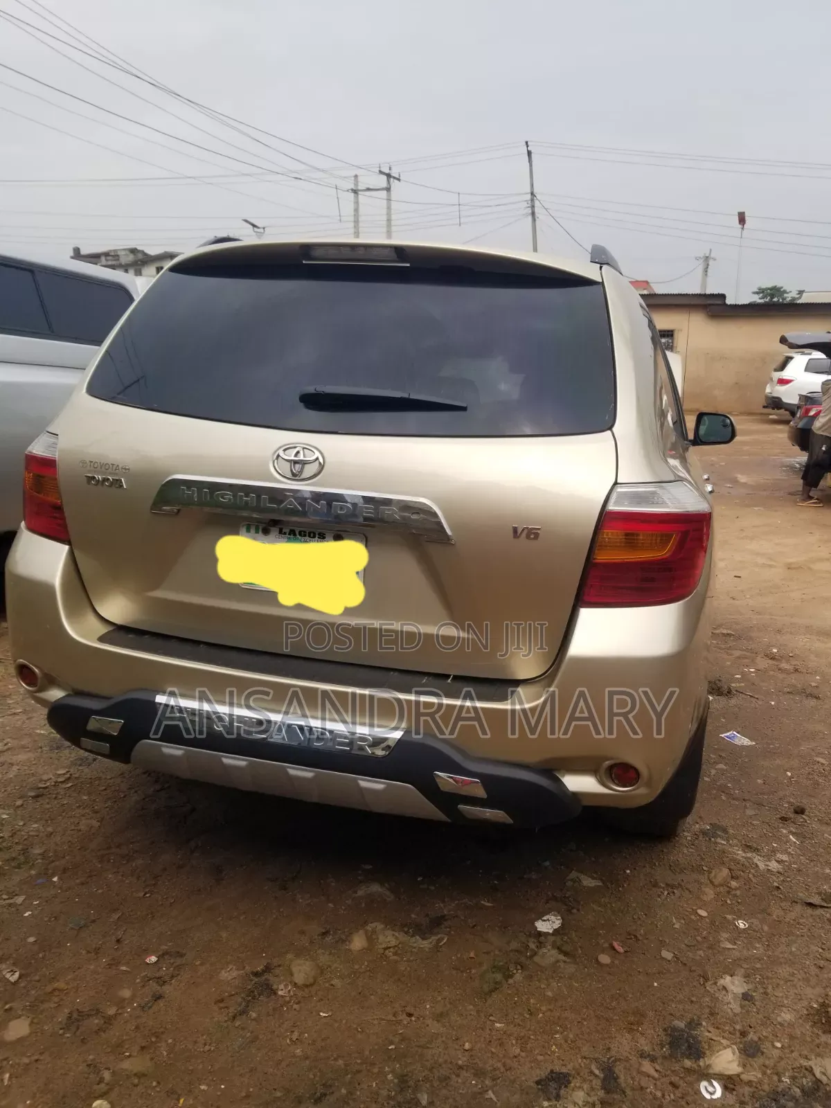 Toyota Highlander 2008 Gold