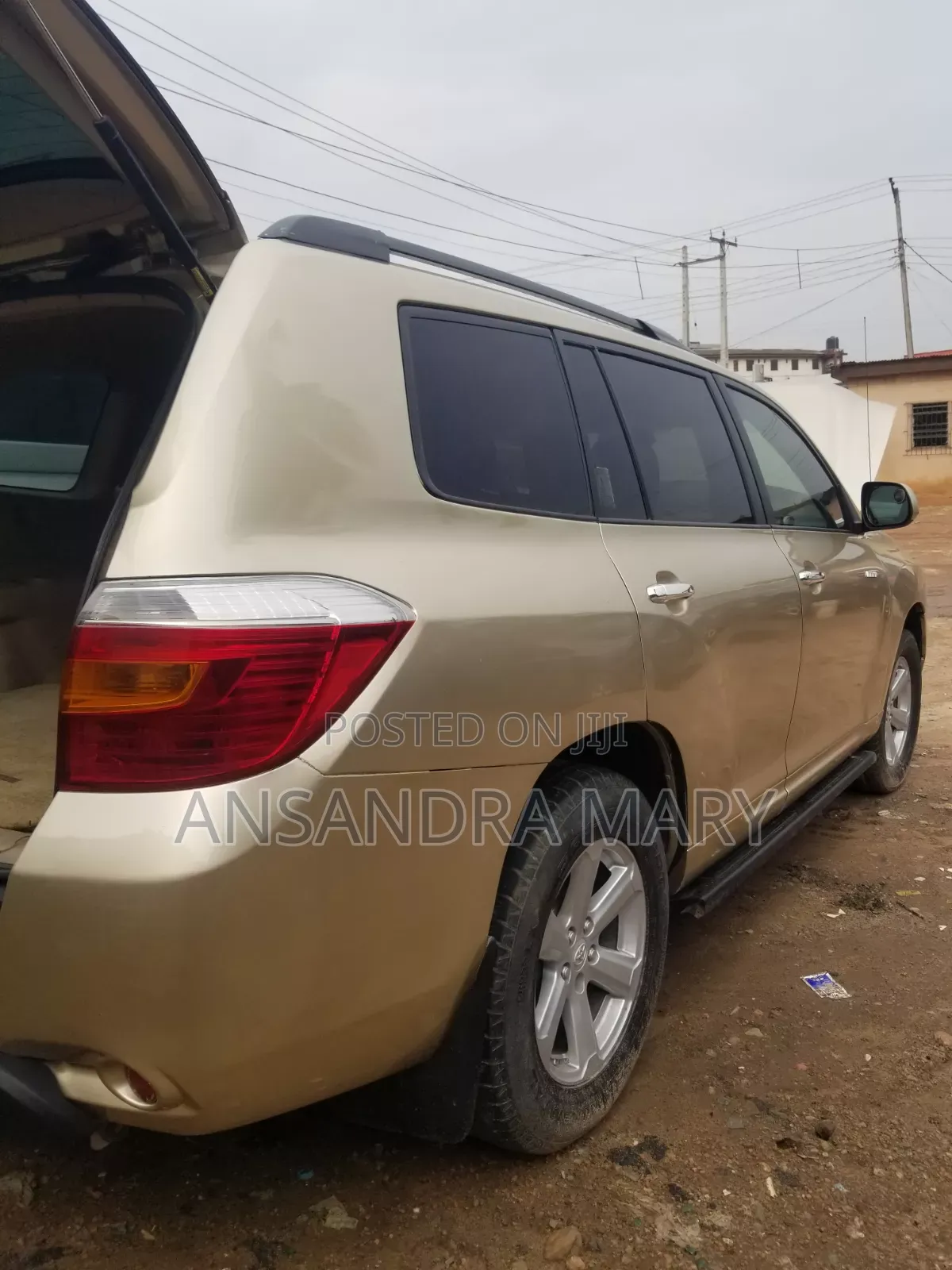 Toyota Highlander 2008 Gold