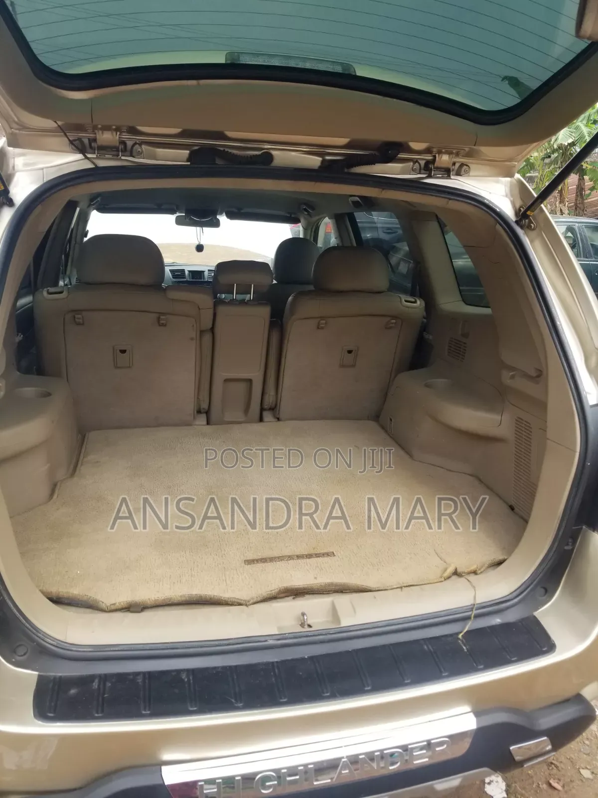 Toyota Highlander 2008 Gold