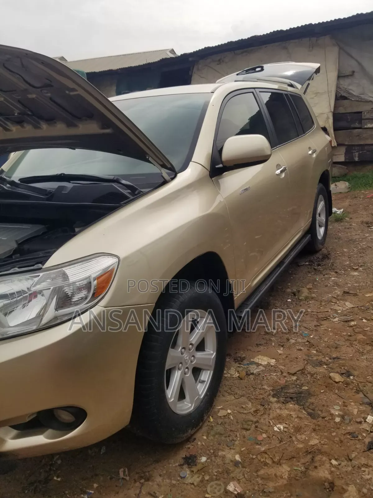 Toyota Highlander 2008 Gold