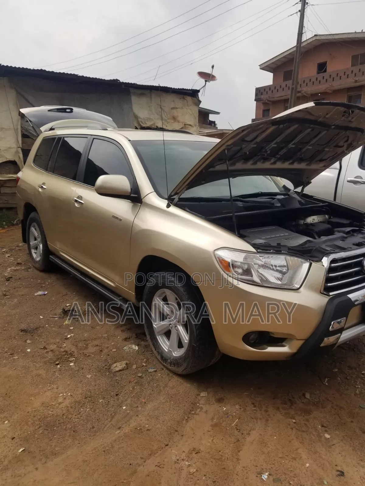 Toyota Highlander 2008 Gold