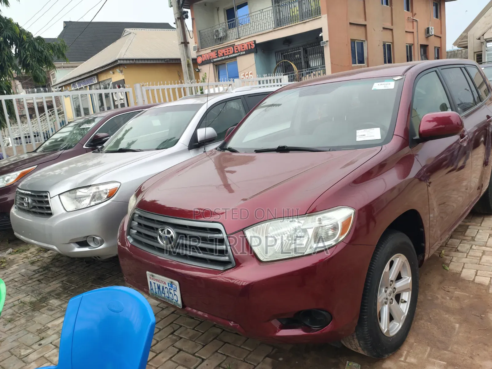 Toyota Highlander 2008 Red