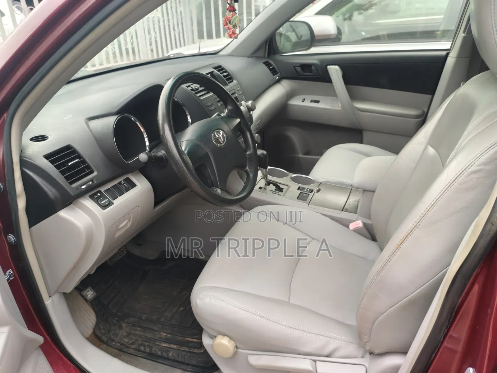 Toyota Highlander 2008 Red